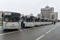 Юные хоккеисты Татарстана получили новые автобусы