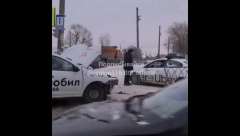 Изображение ДТП в Казани: «Ситимобил», «Яндекс» и «Uber» не поделили дорогу