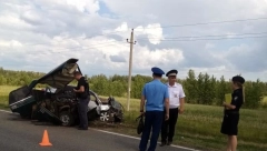 Изображение При столкновении двух автомобилей под Бугульмой погиб мужчина