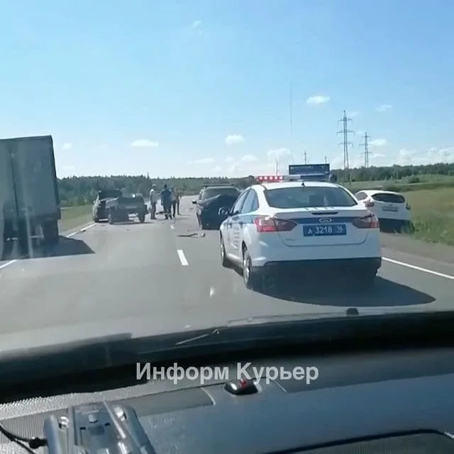 Изображение к публикации «ДТП на трассе возле Бугульмы»