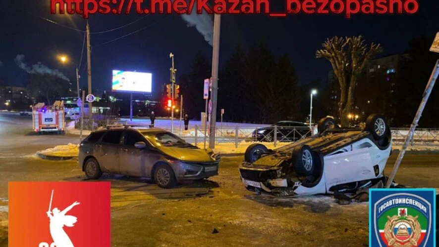Изображение к публикации «В Казани за сутки произошло 173 ДТП: один человек пострадал»