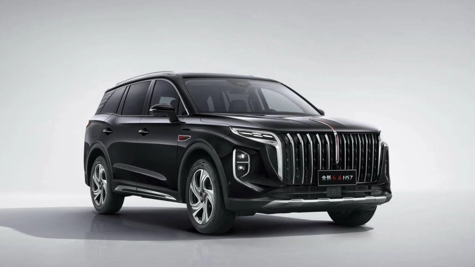 Изображение к публикации «Премиальный кроссовер Hongqi HS7 готовится к официальному дебюту в России»
