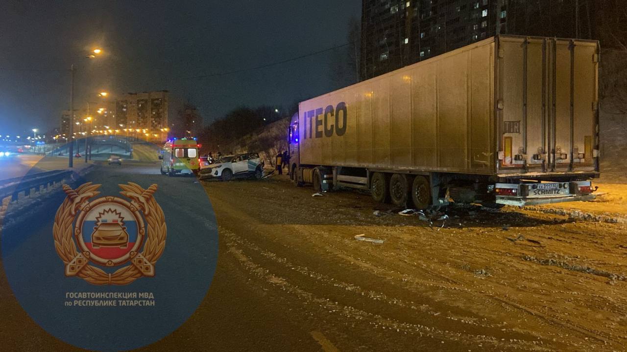 ДТП на Альметьевской магистрали