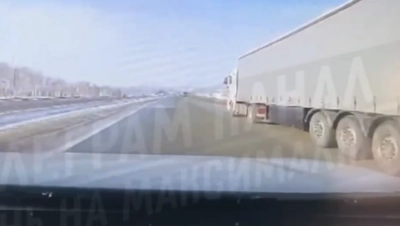 Изображение На видео попал момент ДТП под Казанью, остановившее движение по М7