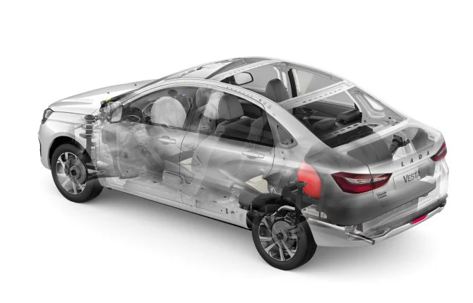 Изображение к публикации «Проект LADA Vesta CNG локализован на 90%»