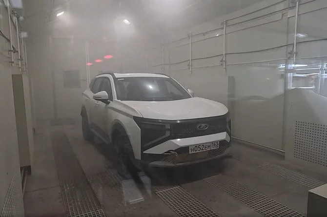 Изображение к публикации «Новый кроссовер LADA Azimut прошел климатические испытания»