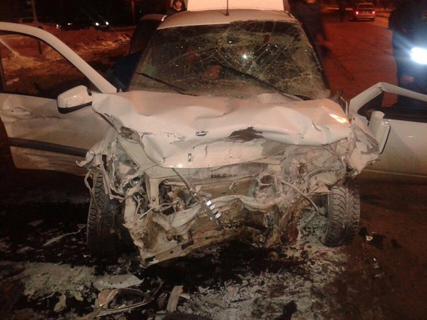 Страшная авария в Бугульме 14 декабря 2014