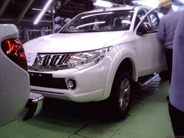 пикап Mitsubishi L200 нового поколения