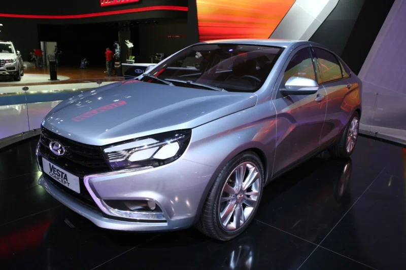 Изображение к публикации «Первый кузов LADA Vesta сойдет с конвейера в ноябре»