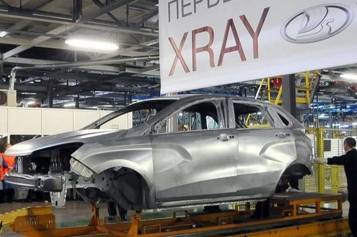 Изображение к публикации «Появилось фотография пилотного кузова LADA XRAY»