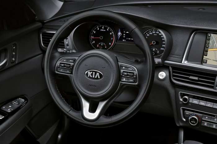 Интерьер KIA Optima 2016 Интерьер KIA Optima 2016