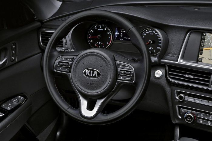 Интерьер KIA Optima 2016